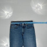 501 Levis Jeans - 32W UK 12 Blue Denim