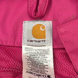 Carhartt Waterproof Jacket - Large Pink Polyester