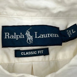 Ralph Lauren Shirt - Large White Cotton