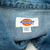 Dickies Denim Shirt - 2XL Blue Denim