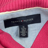 Tommy Hilfiger 1/4 Zip - XL Pink Cotton