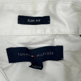 Tommy Hilfiger Slim Fit Shirt - Medium White Cotton