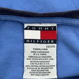 Tommy Hilfiger Spellout T-Shirt - 2XL Blue Cotton