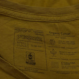 1973 Patagonia Slim Fit T-Shirt - 2XL Yellow Cotton