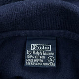 Age 4 Polo By Ralph Lauren Polo Shirt - XS Navy Cotton
