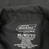 Temp Control Cooling Dickies Short Sleeve Shirt - XL Black Polyester Blend