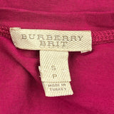 Burberry Brit T-Shirt - Small Red Cotton