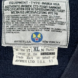 Avirex Cardigan - XL Navy Cotton