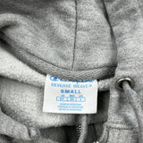 Reverse Weave Champion Hoodie - Small Grey Cotton