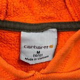 Age 10-12 Carhartt Hoodie - Medium Orange Cotton