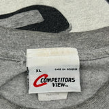 Dale Earnhardt Jr. Competitors View Nascar T-Shirt - XL Grey Cotton