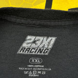 Racing Nascar Graphic T-Shirt - 2XL Black Cotton