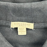 Burberry Brit Polo Shirt - Large Black Cotton