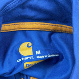 Carhartt 1/4 Zip - Medium Blue Cotton