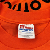 Bengals Vs Wlio Semi-Stars Hanes Single Stitch T-Shirt - 2XL Orange Cotton Blend