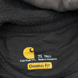 Carhartt Tall Hoodie - XL Brown Cotton