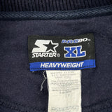 Starter Sweatshirt - XL Navy Cotton Blend