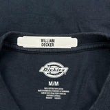 Dickies T-Shirt - Medium Navy Cotton