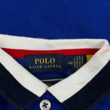 Age 3 USA Olympics Polo By Ralph Lauren Graphic Polo Shirt - Small Red Cotton