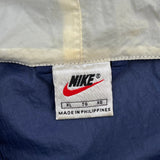 Nike Spellout Windbreaker - XL Blue Nylon