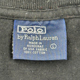 Polo By Ralph Lauren T-Shirt - Large Black Cotton