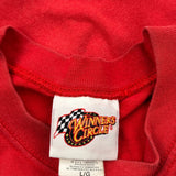 Winners Circle Nascar T-Shirt - Large Red Cotton