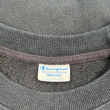 Reverse Weave Champion College Sweatshirt - Medium Black Cotton