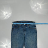 501 Levis Jeans - 33W 30L Blue Cotton