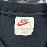 Made In USA Nike Graphic T-Shirt - Large Black Cotton