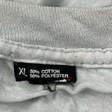 Fruit Of The Loom Single Stitch T-Shirt - XL Grey Cotton Blend