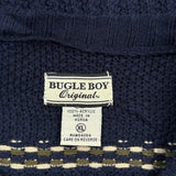 Bugle Boy Striped Jumper - XL White Acrylic