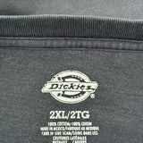 Dickies T-Shirt - 2XL Black Cotton