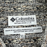 Columbia Short Sleeve Shirt - XL Multicoloured Cotton