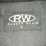 Workwear Rugged Wear Jacket - Large Black Cotton