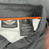 Harley Davidson Short Sleeve Shirt - XL Black Polyester