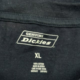 Dickies Long Sleeve T-Shirt - XL Navy Cotton