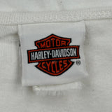 North Country Harley-Davidson Harley Davidson Graphic T-Shirt - XS White Cotton