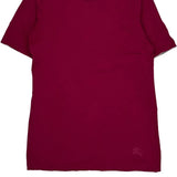 Burberry Brit T-Shirt - Small Red Cotton