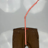 Dickies Carpenter Trousers - 36W 30L Brown Cotton Blend