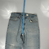 560 Levis Jeans - 34W 30L Light Wash Cotton