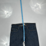 501 Levis Jeans - 34W 30L Dark Wash Denim