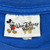 Disney T-Shirt - Large Blue Cotton
