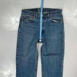 Levis Jeans - 32W 27L Blue Denim