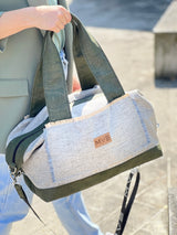 Lady's Weekend Handbag soft earth cork