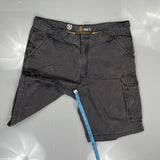 Carhartt Cargo Shorts - 38W 11L Grey Cotton