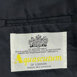 Aquascutum Blazer - Large Navy Wool Blend
