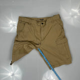 Carhartt Cargo Shorts - 38W 11L Khaki Cotton