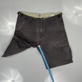 Carhartt Cargo Shorts - 32W 11L Grey Cotton