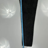 512 Levis Slim Fit Jeans - 29W UK 10 Black Cotton