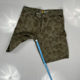 Carhartt Cargo Shorts - 34W 11L Camo Cotton
